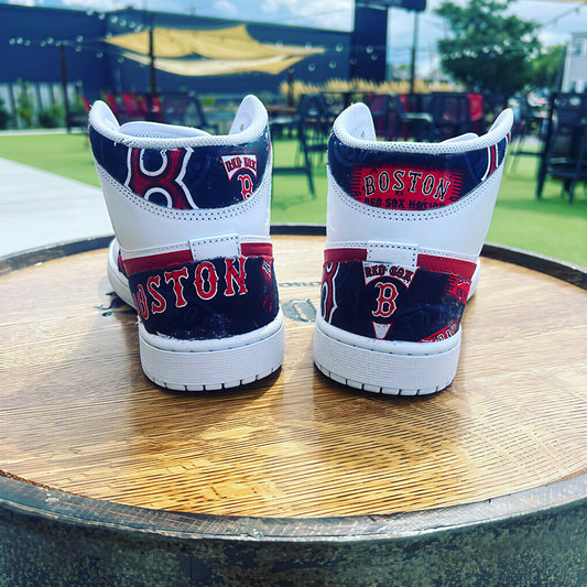 GAB Hall x AJ1's “Red Sox Nation" Custom Kicks